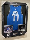 Luka Doncic Signed Autographed Led Framed Jersey Mavericks Beckett