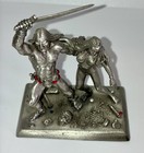 Meier Partha Fine Pewter Conan The Barbarian And Valeria Statuette Figure 1990