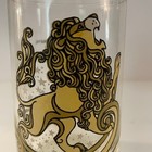 Vintage Arby s Zodiac Astrology Glass Leo Kma Beverly Vintage 1976 4 3 4  Tall