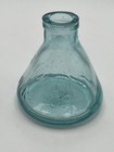 1880   s Era L h  Thomas Aqua Blown Ink Bottle