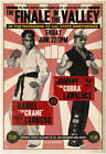 1984 The Karate Kid Daniel Larusso Vs Johnny Lawrence Fight Poster Cobra Kai     