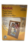 4  X 6  Gloss Kodak Photo Paper 100 Sheets 48lb 6 5 Mil Fast Dry Factory Sealed