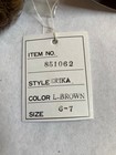 Imsco Size 5 7 Curly Brown Doll Wig - New Old Stock