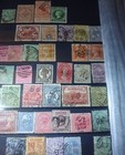 Mainy Australian States Stamps From Album Page