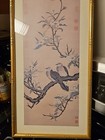 Framed Print Of Song Dynasty  birds And Blossoms  Tapestry By Shen Tzu-fan