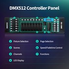 8 Pack Led Stage Lights 18x3w Rgb Par Can Lights Sound Activated   Dmx Control