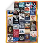 Seinfeld Blanket  Seinfeld Tv Series Fleece  Sherpa Blanket Soft And Cozy Luxury