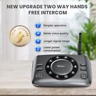 Wuloo 10-channel Fm Wireless Intercoms Full Duplex For Home Business 1mile Range