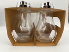 Tablecraft C414 - Four Pack 14 Oz Glass Teardrop Syrup honey Dispensers