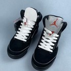 Air Jordan 5  black Metallic Reimagined  Men s Basketball Shoes