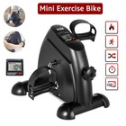 Mini Exercise Bike Under Desk Pedal Exerciser Cycle Arm Leg Peddler Lcd Gift