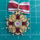 Order Cross Of St stanislaus 2 Cl     Badge Medal  Replica