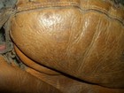 Vintage  Draper Maynard Hank Gowdy   Leather Catchers Mitt Baseball Glove