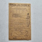 1910s Antique B40  Peerless Pattern 6942 Full Body Apron Sewing Pattern