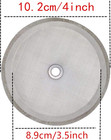 6 Pieces French Press Filters Screen  4 Inch Stainless Steel Mesh Screen And Re