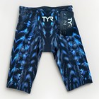 Tyr Venzo Genesis High Waist Jammer Size 23 Blue Tech Suit Never Used With Tags