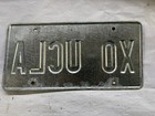 2022 Maryland License Plate Vanity Xo Ucla Expired Over 3 Years
