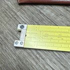 Vintage Pickett Slide Rule Model N902-es Simplex Trig W Leather Case
