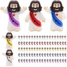 105pcs Little Jesus Figures Mini Jesus Love You Figures Tiny One Size Blue