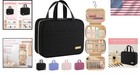 Spacious Hanging Toiletry Bag With Multiple Compartments - Waterproof For Travel