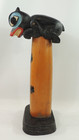 Alaskan Hand Carved Wood Bear Climbing Tree Vintage Folk Art Paw Prints 18 