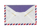 Hong Kong 1980 Cover Sent From Kowloon To U s  - Back Flap Missing
