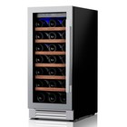 Ca lefort 15  Wine Cooler Refrigerator Left-hinge 40  f-65  f Mini Fridge Home