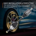 Front Left Cv Axle For 2011-2021 Jeep Grand Cherokee 11-22 Dodge Durango 4wd Awd