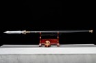 67 In Handmade Carbon Steel Hunting Sharp Dragon Spear Kung Fu Practice Sword 