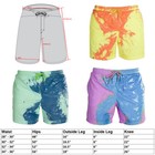 Men Summer Beach Sport Shorts Swimming Swimwear Trunks Board Pants Color Change