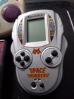 Vtg Hand Held Games Lot Of 4-family Feud  Space Invaders  Blackjack   Draw Poker