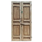 Pair Of 43    Antique Carved French Doors  Ned2330