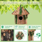 Premium Wooden Bird House  Cedarwood Hanging Birdhouse Medium  Cedar Wood 