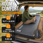 3 15  Memory Foam Sleeping Pad  Self-inflating With Electric Pump