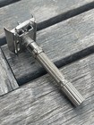 Vintage Gillette 1965 K 4 Slim Adjustable 1-9 Safety Razor Usa