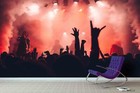 3d Rock Concert Wallpaper Wall Mural Removable Self-adhesive 90