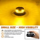 Xprite 24 Led Strobe Beacon Light Rooftop Safety Signs Warning W  Magnetic Base