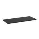 6 In  X 15 3 4 In  Modern Black Laminated Wood Shelf Kit
