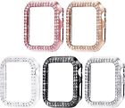For Apple Watch Series 9 8 7 6 5 4 Se Bling Screen Protector Case 41 45mm Cover