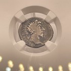 Roman Empire Marcus Aurelius  Ad 161-180 Ar Denarius Colosseum Collection Ngc