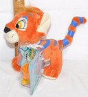 2008 New Neopets   Orange Stripe Kougra Plush   Extra Jubjub Figure Walmart New