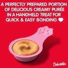 Hartz New Delectables Lickable Spoon Interactive Lickable Cat Treats For Quick  