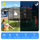 Trampoline For 2-3 Kids  8ft 10ft 14ft 12ft Trampoline For Adults With Enclosure