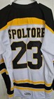 Providence Bruins  23 Spoltore Jersey Vintage Hockey Size 54 Stitched Ahl