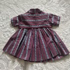 Vintage 1960   s Toddler Girl Kate Greenaway Frock Dress With Jacket