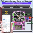Wifi Power Electronic Load Tester Voltage Current Battery Capacity Monitor Tools