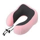 Memory Foam U-shaped Travel Pillow Neck Support Head Rest Car Plane Soft Cushion