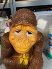 Vintage Vinyl Gorilla Coin Bank W stopper 1971 New York Vinyl Prod Corp N ce