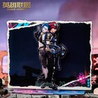 Arcane  League Of Legends Acrylic Desktop Stand Plaque Jinx Vi Ekko Caitlyn Gift