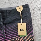 Nwt Quiksilver Board Shorts Swim Trunks Men 32 No Liner 20  Colorful Pattern